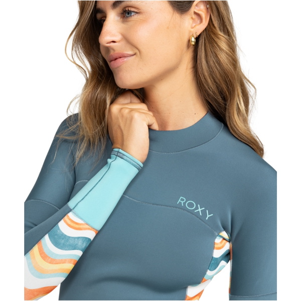2025 Roxy Womens Swell Series 1mm Wetsuit Jacket ERJW803026 - Starglazer
